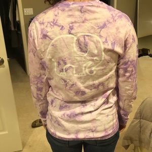 Ivory Ella Purple Tie due long sleeve T-shirt